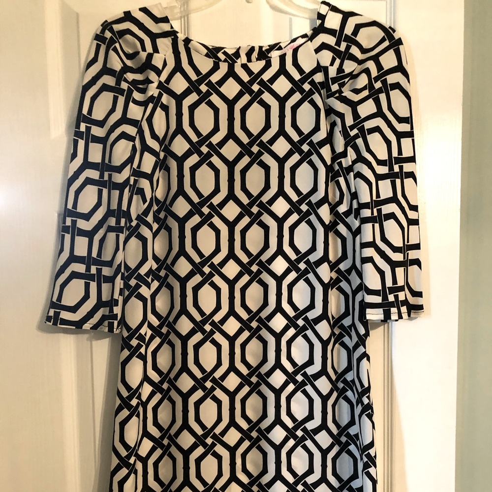 Black and White Dress